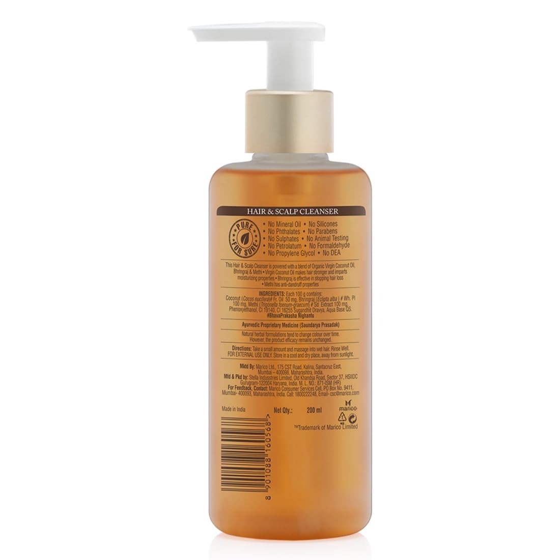 Coco Soul Shampoo with Coconut & Ayurveda - 200 ml