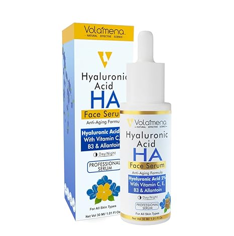 Volamena Hyaluronic Acid Face Serum Anti Aging and Skin Tightening - 30 ml