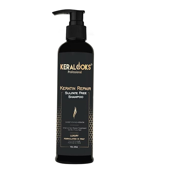 keralooks Hair Repair Shampoo for Dry and Frizzy Hair