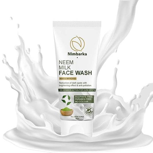 Nimbarka Neem Milk Face Wash for Dark Spot Reduction & Brightening Effect - 50 ml