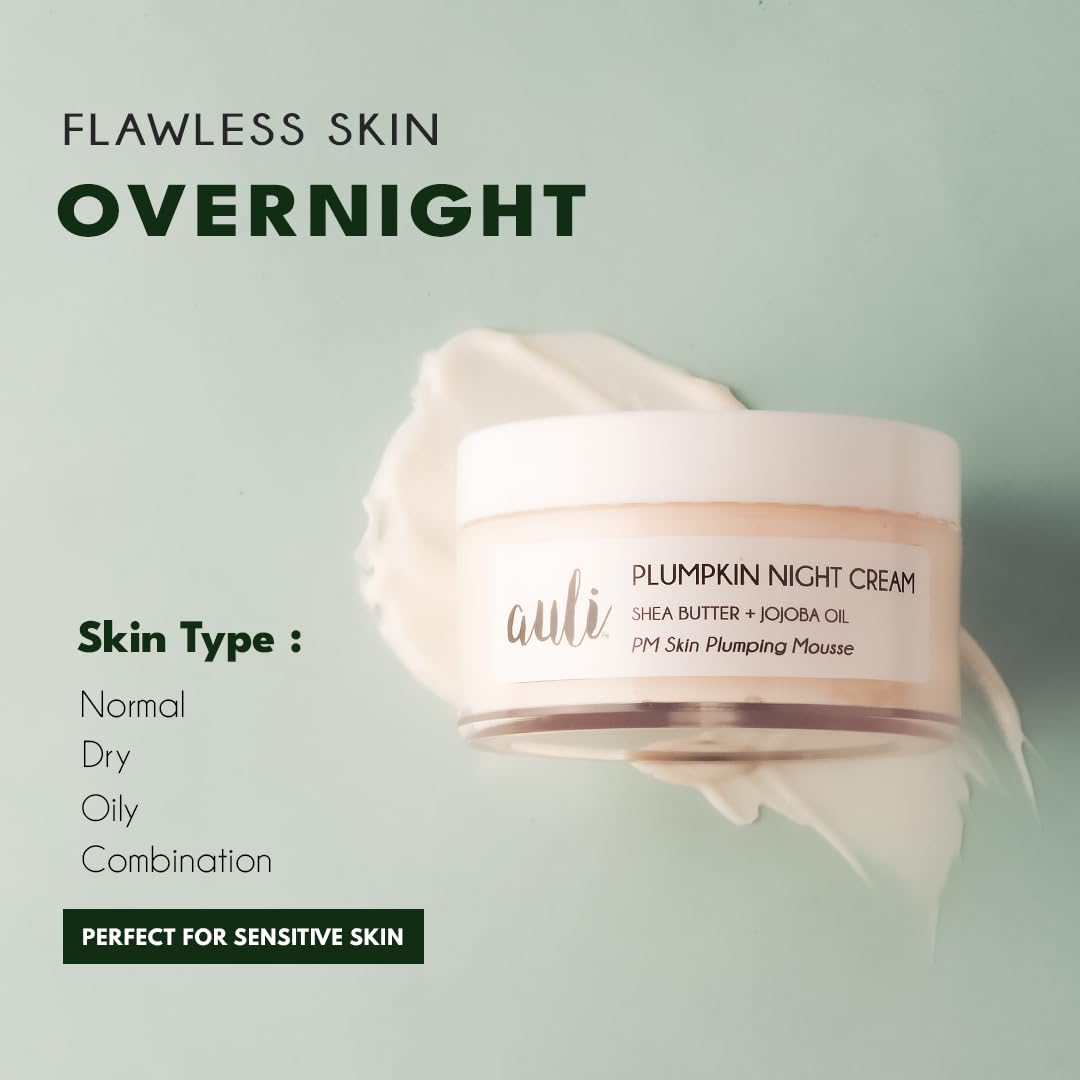 Auli Lifestyle Plumpkin Night Cream - 50 gms