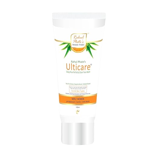 Rahul phate’s Ulticare Deep Pore Perfectly Clean Face Wash - 100 ml