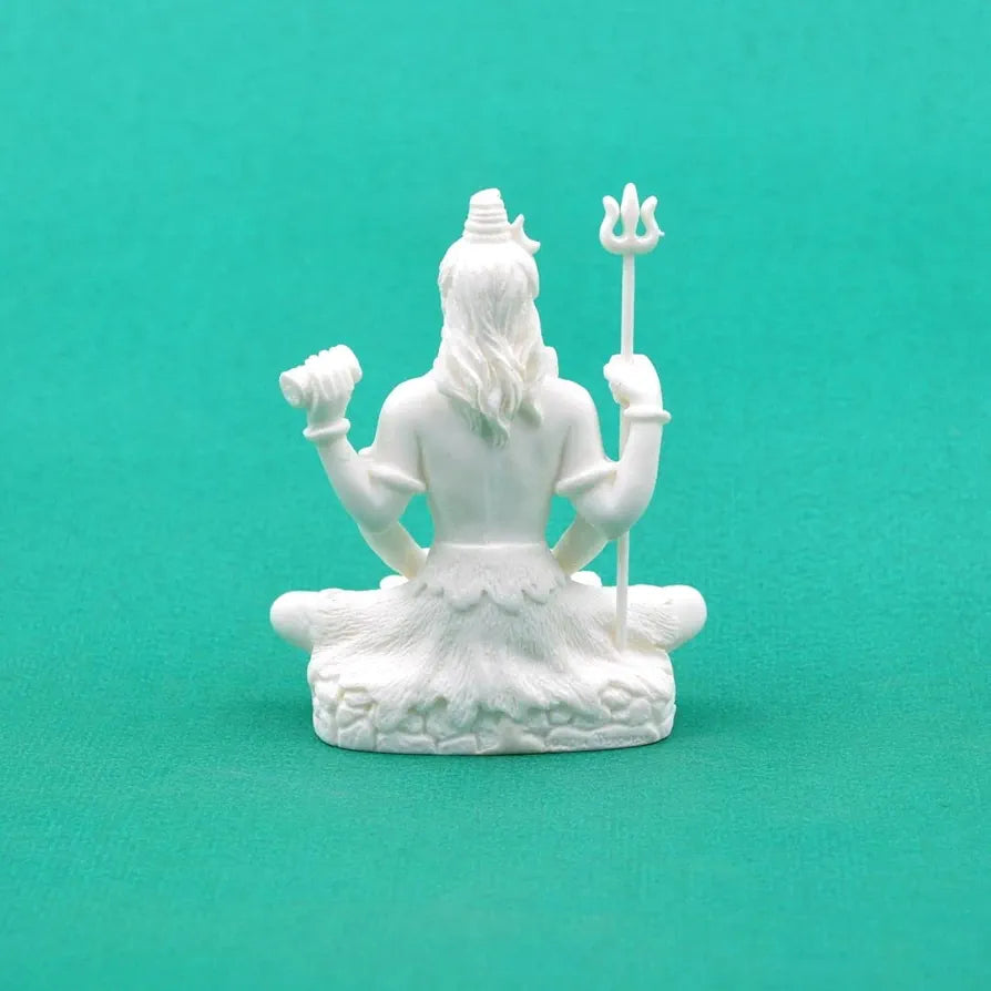 CraftVatika Shiv Shiva Murti Statue Idols Sculpture for Car Dashboard