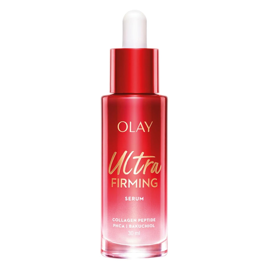 Olay Regenerist Ultra Firming Serum | PHCA, Bakuchiol, Collagen Peptide | Firm and Smooth Skin from Day 1 | Lightweight Texture | Dermatologist Tested | All Skin Types Including Sensitive Skin | 30ml