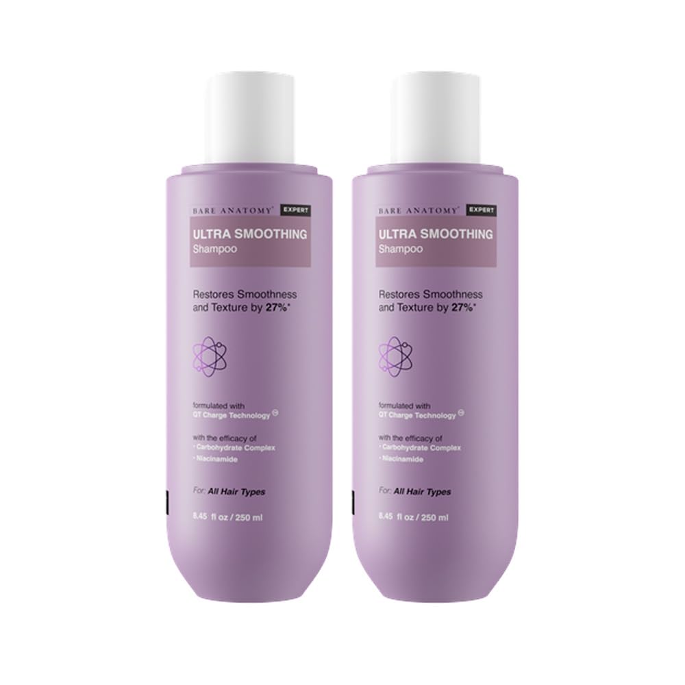 Bare Anatomy Ultra Smoothing Shampoo - 250 ml (Pack of 2)
