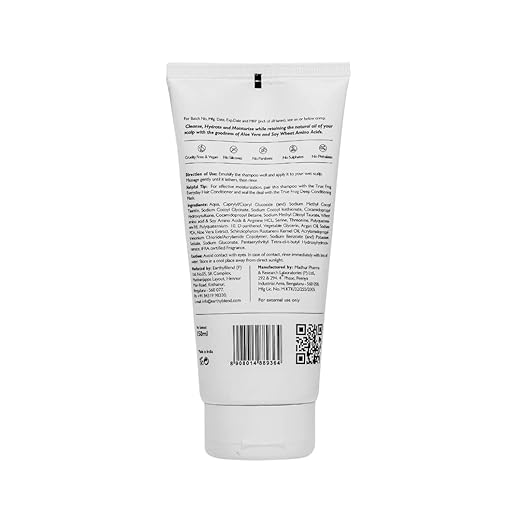 True Frog Everyday Moisturizing Shampoo To Repair Damaged hair - 150 ml