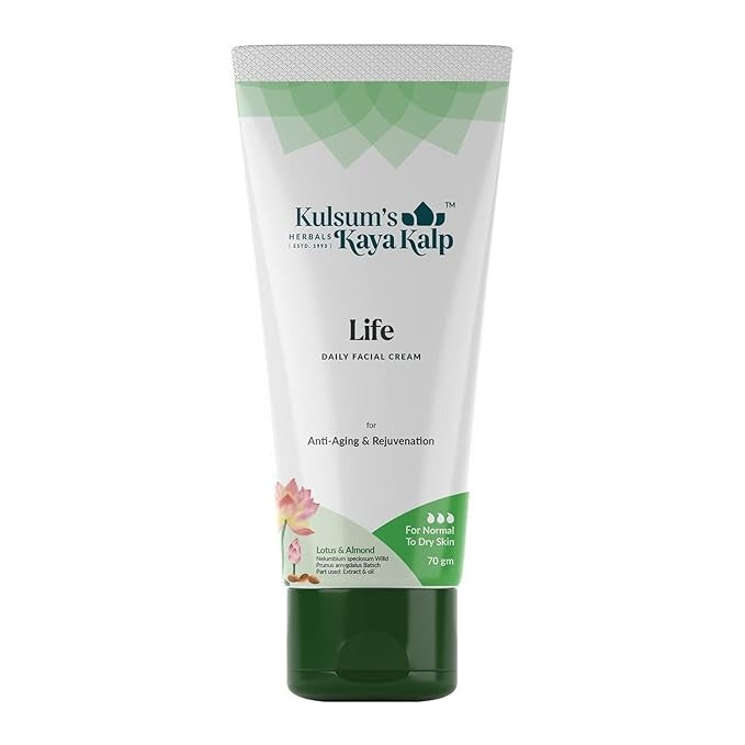 Kulsum's Kaya Kalp Herbals Life Daily Facial Cream - 70 gms