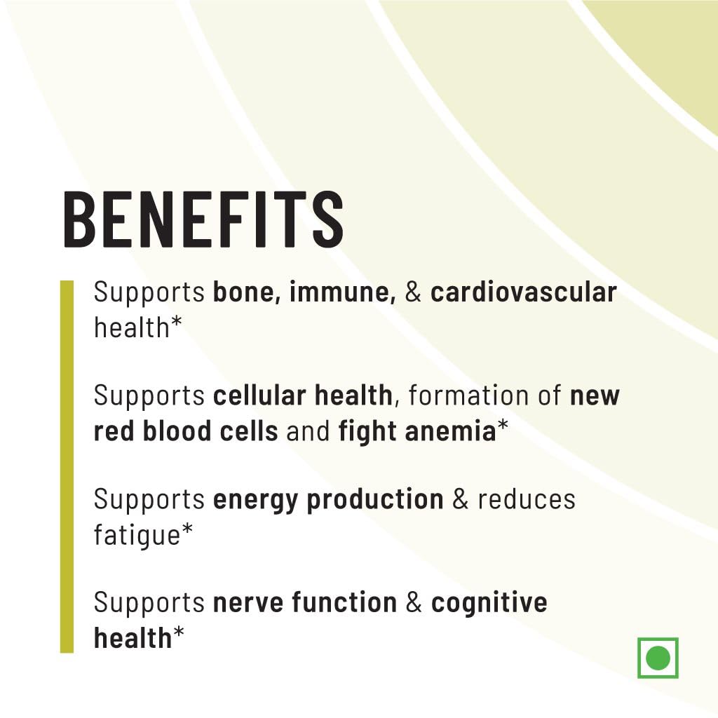 Unived B12+D3 | Methylcobalamin (98%), Methyltetrahydrofolate (5-MTHF), Vitamin D3 (Cholecalciferol) | Bone, Cognitive, Immune, & Cardiovascular Support | 180 Vegan Capsules