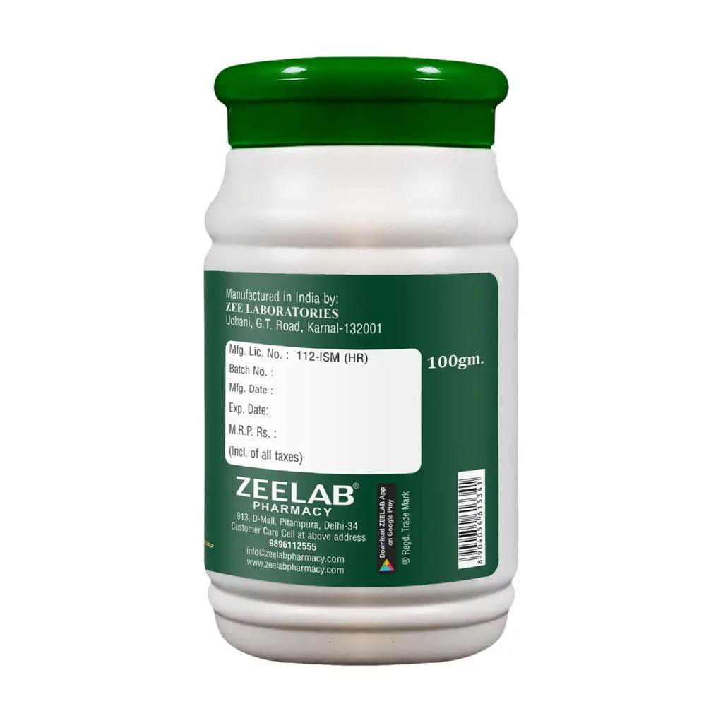 Zeelab Ashwagandhadi Churna 100gm | Ashwagandha & Vidhara Ayurvedic Powder | Supports Strength, Stamina, Stress Management & Overall Wellness | Herbal Supplement