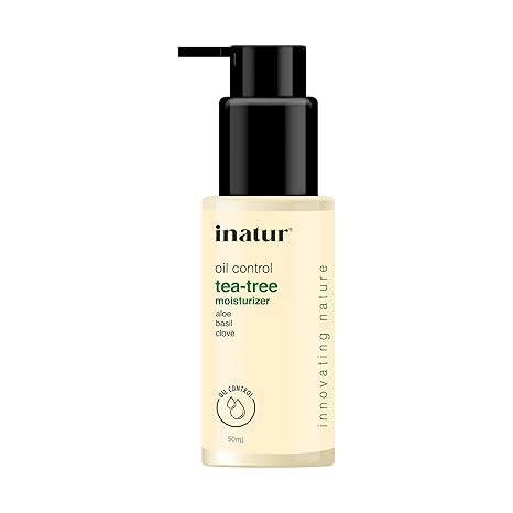 Inatur Oil Control Tea Tree Moisturizer - 50 ml