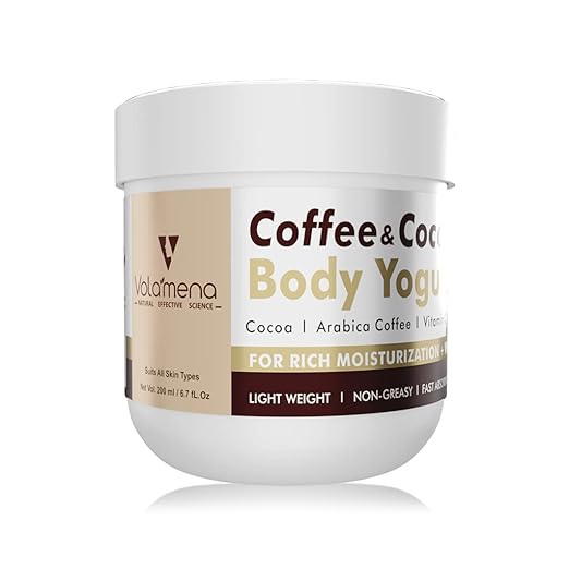 Volamena Coffee & Cocoa Body Yogurt Enriched with Coffee - 200 ml