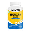 TATA 1MG Chelated Magnesium Plus Tablets with Zinc & Vitamin B6-60 Tablets | High Absorption Magnesium Supplement for Women & Men | Supports Nervous System, Muscle Recovery & Immunity