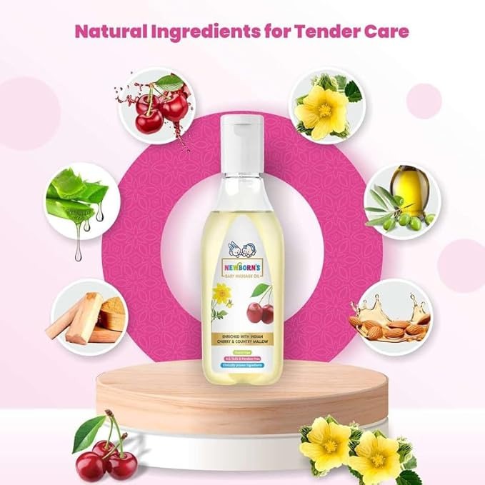 Newborn’s Baby Moisturizing Massage Oil - 100 ml