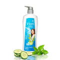 Vivel Cooling Body Wash, Mint & Cucumber Shower Gel, 500 ml Pump Bottle, Refreshing, Moisturizing & Fragrant Bodywash, For Soft, Smooth & Fresh Skin, For Women & Men