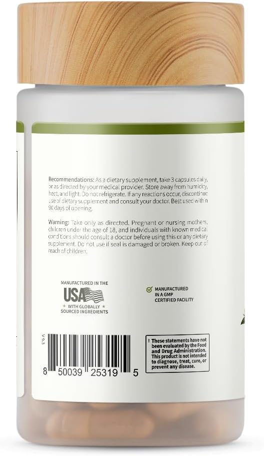 Snap Supplements Heart Health Support Supplement - Botanical Support for Heart Health, Healthy Circulation, and Nitric Oxide Levels, 30-Day Supply, 90 Capsules (Packaging May Vary)