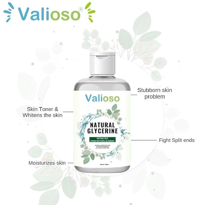 Valioso Pure Glycerine For Face Beauty And Skin Care Skin Moisturizer Gel - 100 ml