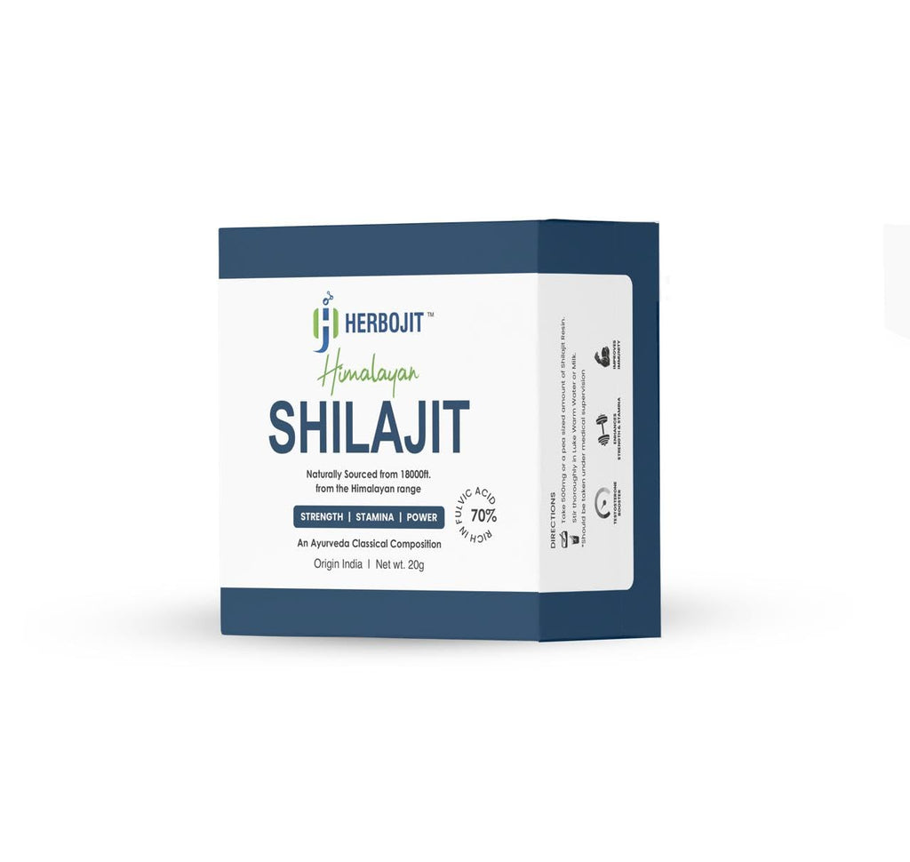 Herbojit Himalayan Shilajit Resin - 20 Gms