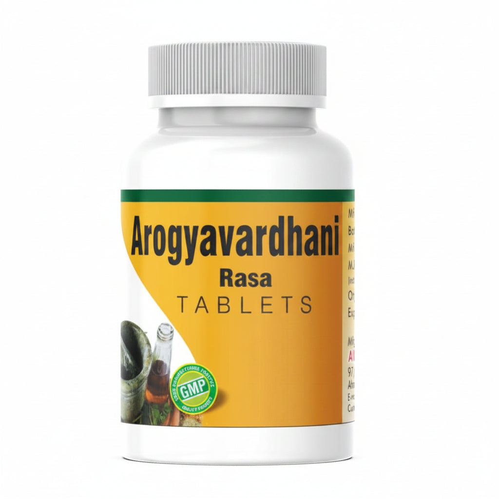 Alka Ayurvedic Arogyavardhini Rasa Tablets â€“ 60 Tabs
