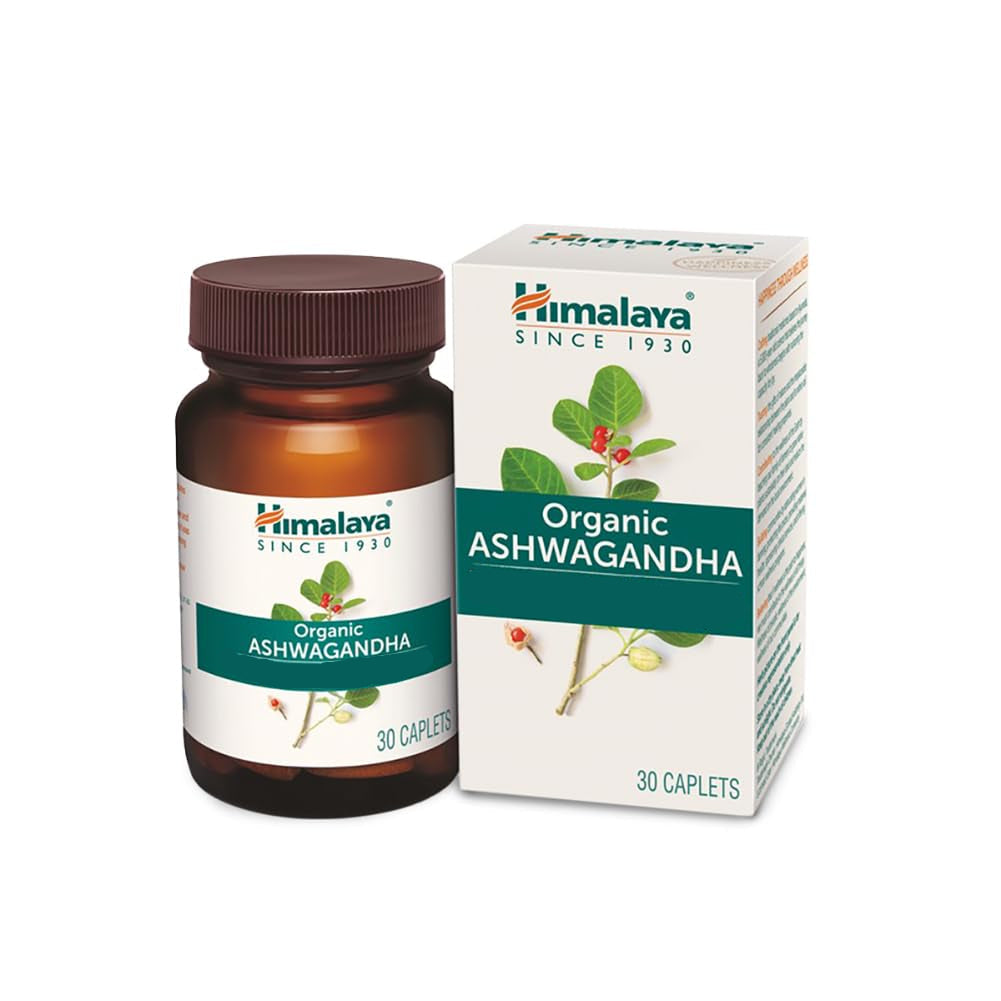 Himalaya Organic Ashwagandha 670mg - 30 caps
