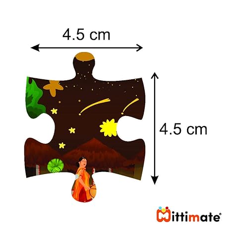 Mittimate Lohri Jigsaw Puzzle Game for Kids Age 4 to 6 Old 36 Pieces Puzzle Toy