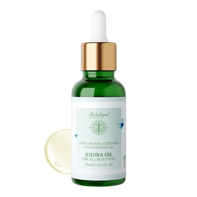 Indulgeo Essentials 100% Natural Cold Pressed Jojoba Oil - 30 ml