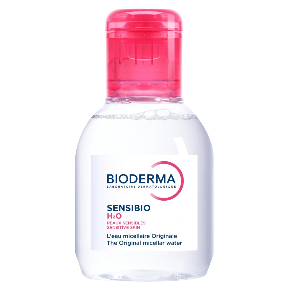 Bioderma Sensibio H2O Daily Soothing Cleanser, Make up Pollution & Impurities Remover Face Eyes Sensitive skin, 100ml