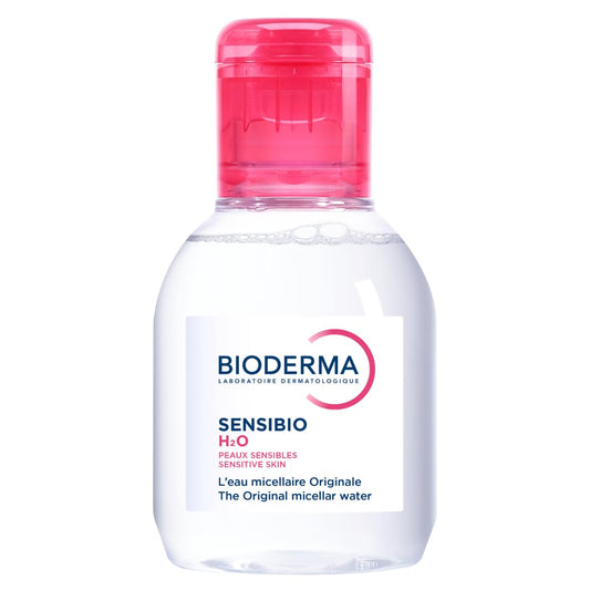Bioderma Sensibio H2O Daily Soothing Cleanser, Make up Pollution & Impurities Remover Face Eyes Sensitive skin, 100ml