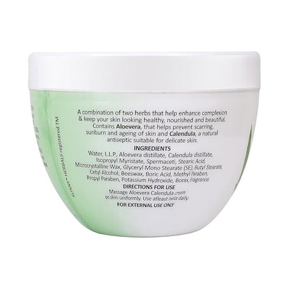 Sunny Herbals Aloevera & Calendula All Purpose Face Cream - 500 gms
