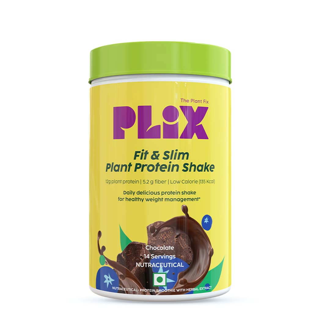 Plix Fit & Slim Plant Protein Shake - 500 gms