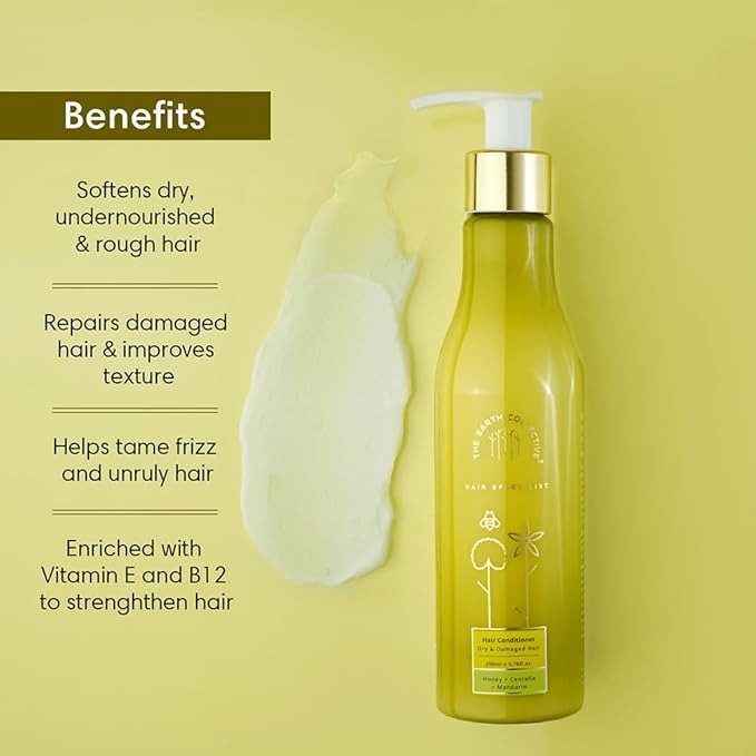 The Earth Collective Hair Conditioner For Dry And Damaged Hair - 200 ml