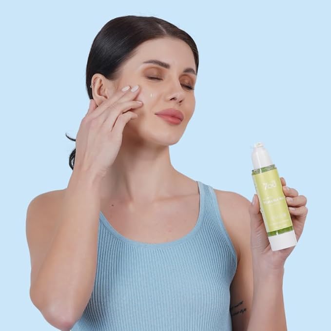 7o3 Face Wash With Matcha Tea & Green Tea – Hydrating Cream Cleanser for Radiant, Refreshed Skin - 100 Ml