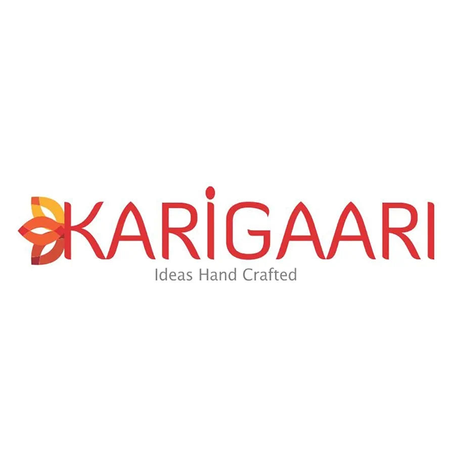 Karigaari Ideas Hand Crafted Polyresin Orange Eco Friendly Rajasthani Idol Figurine