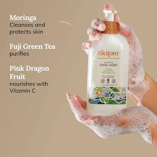 Tikitoro Teens Nourishing Body Wash Age: 11+ Years - 300 ml Each (Pack of 2)