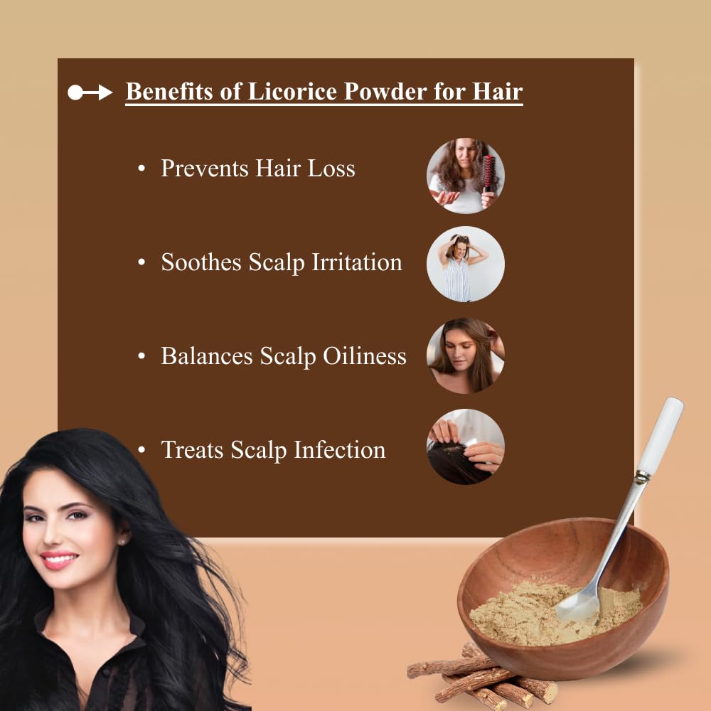 Vriksha Veda Licorice Powder - 100 gms