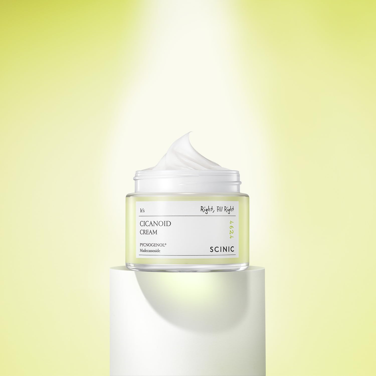 SCINIC Cicanoid Cream, Resilient, Moisturizing, Soothing and anti-aging, Repair skin barrier, Centella Korean Cosmetics - 80ml