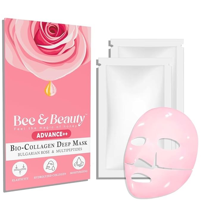 Bee & Beauty Bio Collagen Overnight Mask - Pack of 2