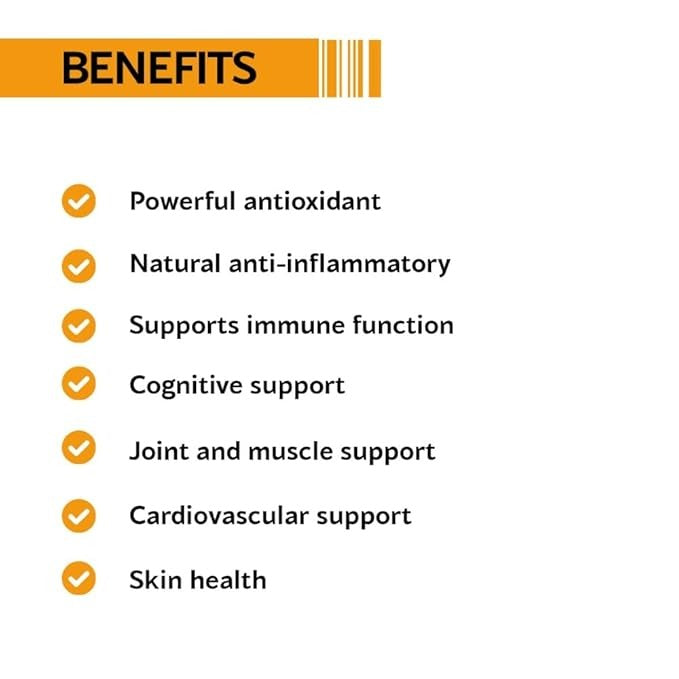 Vieroots Curcumin Latte Pure Curcumin Anti-Inflammatory Dietary Supplement - 4 gms Each (20 Sachets)