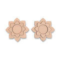 Hobby India Mdf Tea Light Candle Holder for Painting | Craft | Resin Art | Diy & Gifts