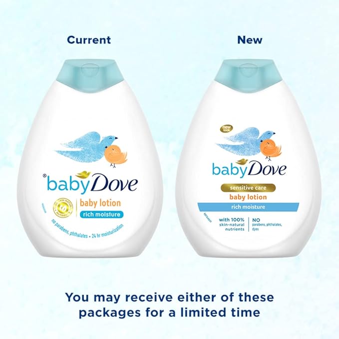 Baby Dove Rich Moisture Baby Lotion - 400 ml