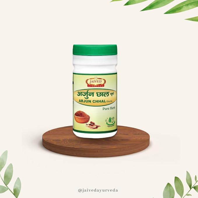 Jaived Ayurveda Arjun Chhal Churna - 100 Gms (Pack of 3)