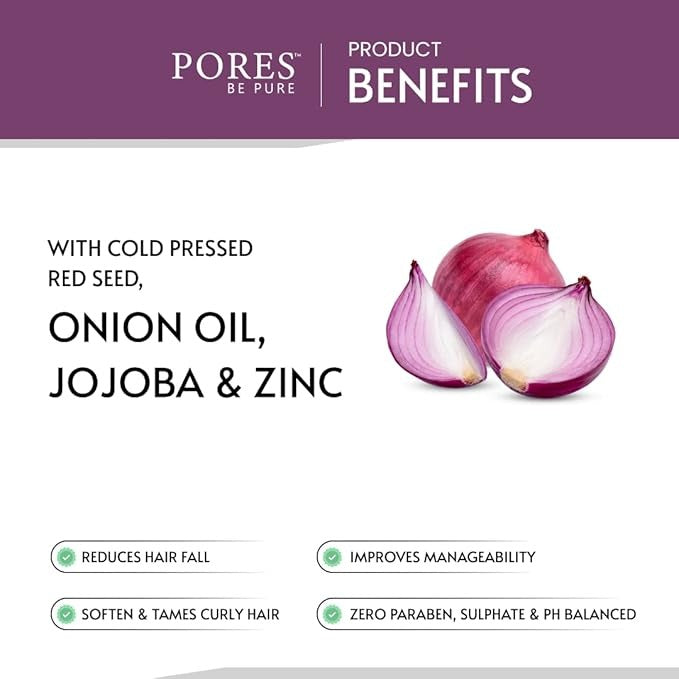 Pores Be Pure Onion Hair Conditioner - 250 ml
