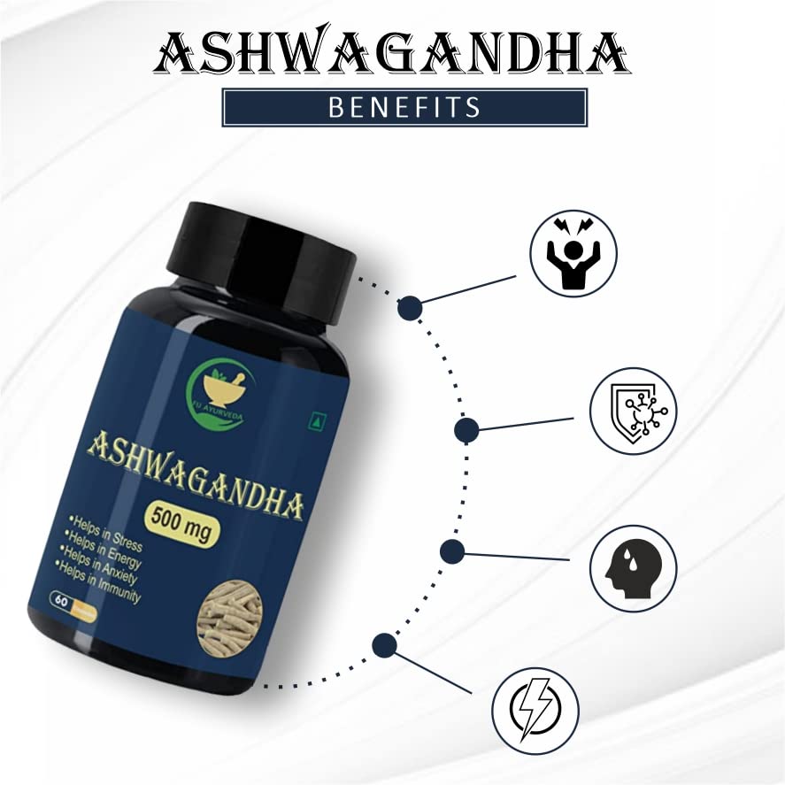 Fij Ayurveda Ashwagandha Capsule - 60 Capsules