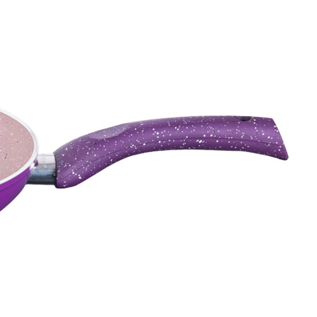 Wonderchef Granite 24 cm Non-Stick Fry Pan | 1.8L | Purple