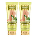 Vaadi Herbals Foot Scrub with Fenugreek and Lemongrass Oil - 110 gms (Pack of 2)