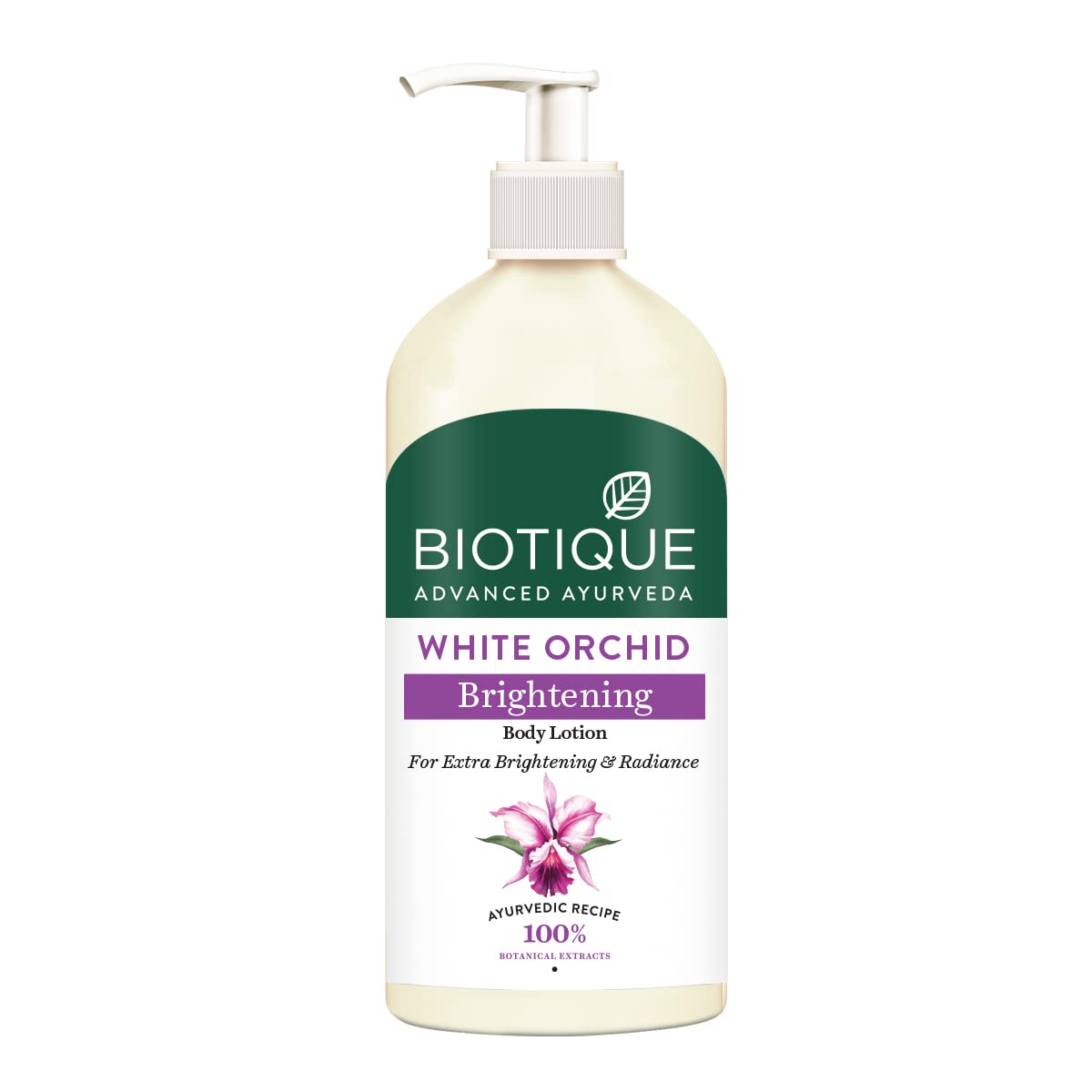 Biotique White Orchid Brightening Body Lotion For Extra Brightening & Radiance 300ml