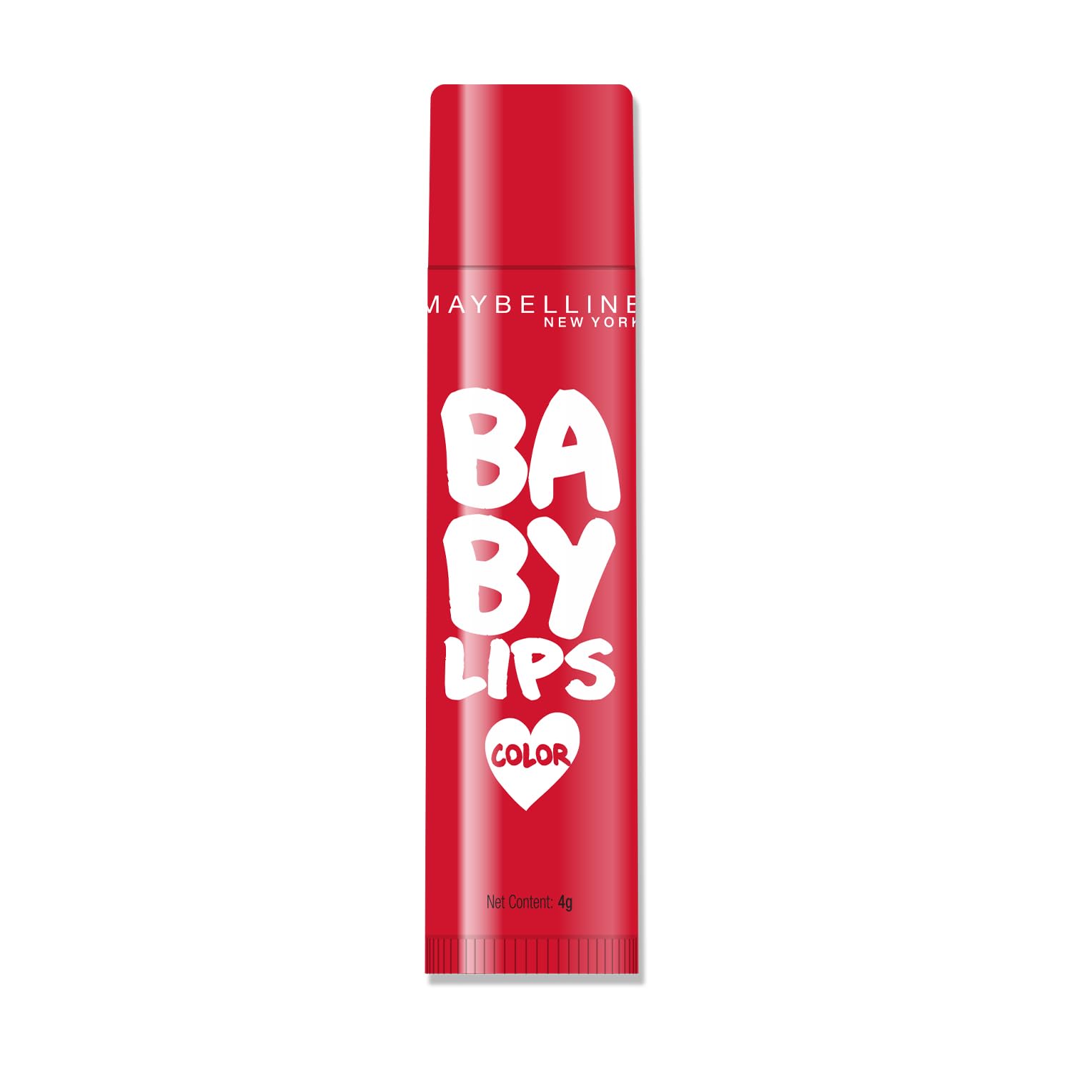 Maybelline New York Baby Lips Loves NYC Lip Balm, Broadway Red | Color Lip Balm with SPF 11 Up To 24H Moisture