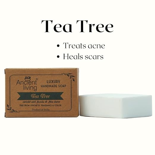 Ancient Living Tea tree Luxury Handmade Soap - 100 gms