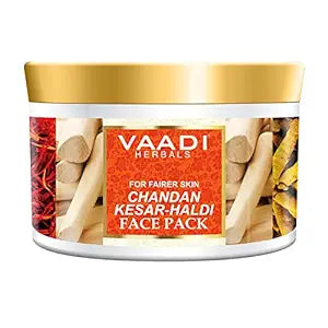 Vaadi Herbals Chandan Kesar and Haldi Face Pack - 600 gms