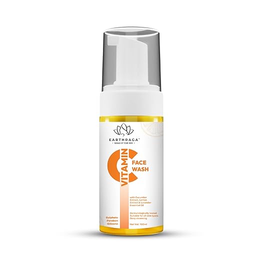 Earthraga Vitamin C Foaming Face Wash - 100 ml