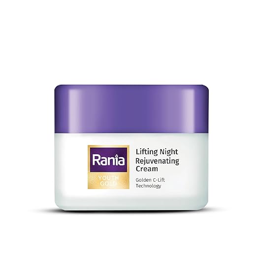 Rania Night Cream with Vitamin C 24K Gold - 45 gms
